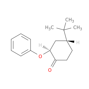 Cyclohexanone, 4-(1,1-dimethylethyl)-2-phenoxy-, trans-
