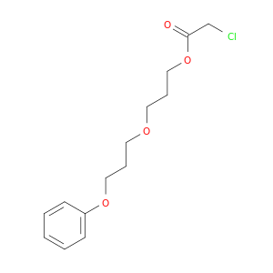 3-(3-phenoxypropoxy)propyl chloroacetate