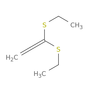 1,2-Propadiene, 1,1-bis(ethylthio)-