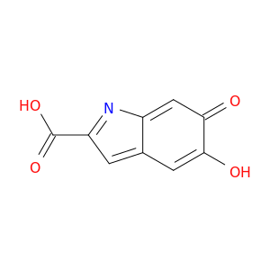 6H-Indole-2-carboxylic acid, 5-hydroxy-6-oxo-