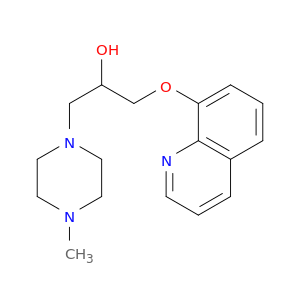 1-(4-methylpiperazin-1-yl)-3-quinolin-8-yloxy-propan-2-ol