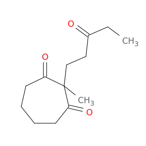 1,3-Cycloheptanedione, 2-methyl-2-(3-oxopentyl)-