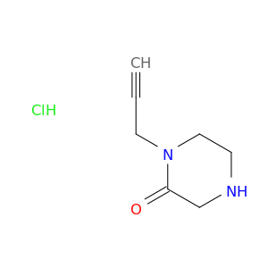 1-(prop-2-yn-1-yl)piperazin-2-one hydrochloride