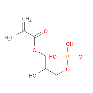 2-Propenoic acid, 2-methyl-, 2-hydroxy-3-(phosphonooxy)propyl ester