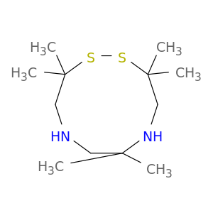 1,2,5,8-Dithiadiazecine, octahydro-3,3,6,6,10,10-hexamethyl-