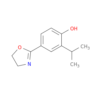 Phenol, 4-(4,5-dihydro-2-oxazolyl)-2-(1-methylethyl)-