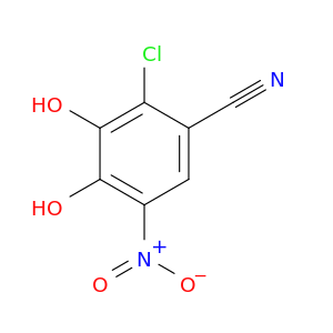 Benzonitrile,2-chloro-3,4-dihydroxy-5-nitro-