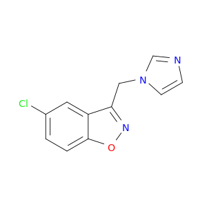 1,2-Benzisoxazole,5-chloro-3-(1H-imidazol-1-ylmethyl)-