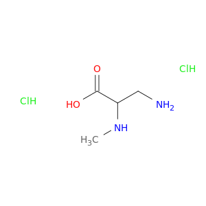 丙酸,3-氨基-2-(甲基氨基)-,二盐酸盐