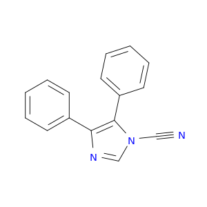 1H-Imidazole-1-carbonitrile, 4,5-diphenyl-