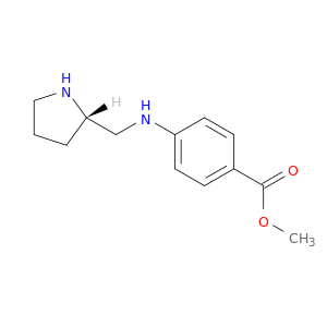 Benzoic acid, 4-[[(2S)-2-pyrrolidinylmethyl]amino]-, methyl ester