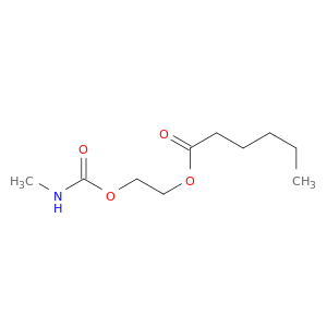 Hexanoic acid,2-[[(methylamino)carbonyl]oxy]ethyl ester