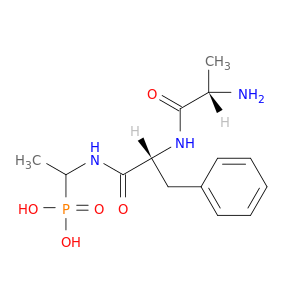 L-Phenylalaninamide, L-alanyl-N-(1-phosphonoethyl)-, (R)-