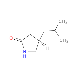 2-Pyrrolidinone, 4-(2-methylpropyl)-, (4R)-