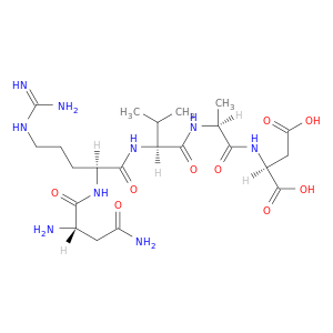 L-Aspartic acid, L-asparaginyl-L-arginyl-L-valyl-L-alanyl-
