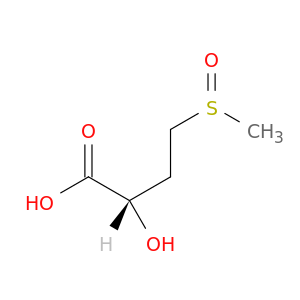 Butanoic acid, 2-hydroxy-4-(methylsulfinyl)-, (2S)-