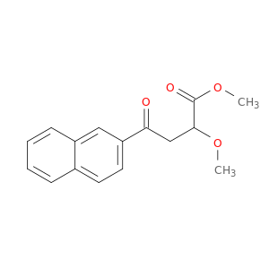 2-Naphthalenebutanoicacid, a-methoxy-g-oxo-, methyl ester