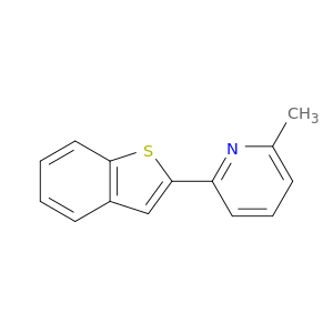 Pyridine, 2-benzo[b]thien-2-yl-6-methyl-