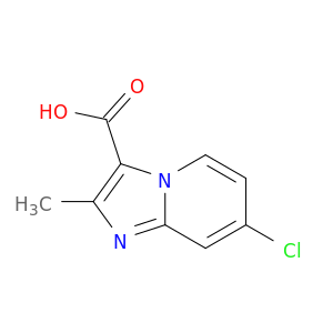 7-氯-2-甲基咪唑[1,2-A]并吡啶-3-羧酸