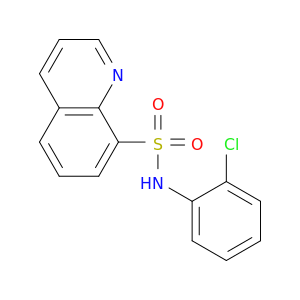 8-Quinolinesulfonamide,N-(2-chlorophenyl)-
