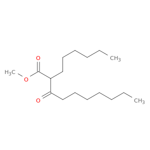 Decanoic acid, 2-hexyl-3-oxo-, methyl ester