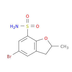 7-Benzofuransulfonamide, 5-bromo-2,3-dihydro-2-methyl-