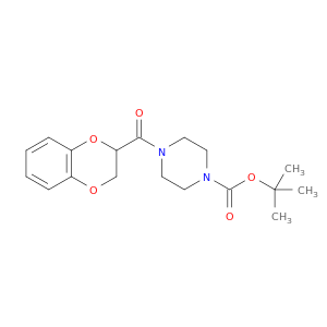 4-(2,3,4,8A的-四氢-苯并[1,4]二氧杂环己-2-羰基)-哌嗪-1-羧酸叔丁基酯