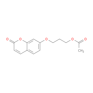 2H-1-Benzopyran-2-one, 7-[3-(acetyloxy)propoxy]-