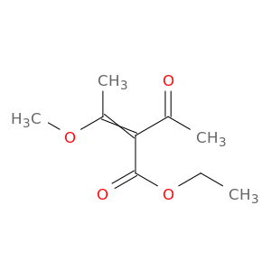 2-Butenoic acid, 2-acetyl-3-methoxy-, ethyl ester