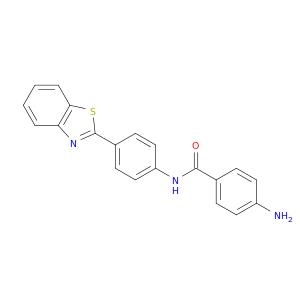 Benzamide, 4-amino-N-[4-(2-benzothiazolyl)phenyl]-