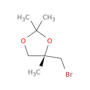 1,3-Dioxolane, 4-(bromomethyl)-2,2,4-trimethyl-, (S)-