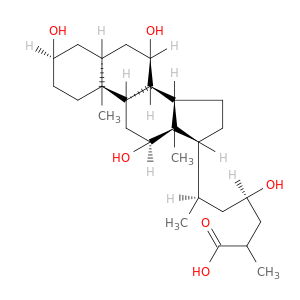 3,7,12,23-Tetrahydroxycholestanoic acid