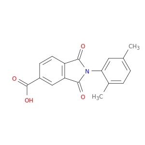 2-(2,5-二甲基苯基)-1,3-二氧代-2,3-二氢-1H-异吲哚-5-羧酸