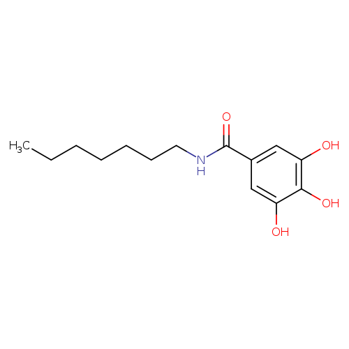 Benzamide,N-heptyl-3,4,5-trihydroxy-