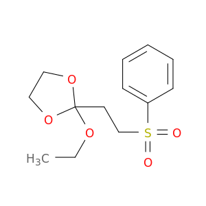 2-乙氧-2-(2'-苯乙基磺酰)-1,3-二氧戊烷