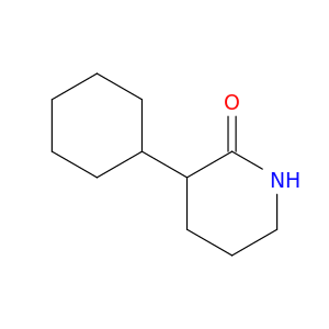 3-Cyclohexylpiperidin-2-one
