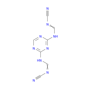 Methanimidamide, N,N''-1,3,5-triazine-2,4-diylbis[N'-cyano-