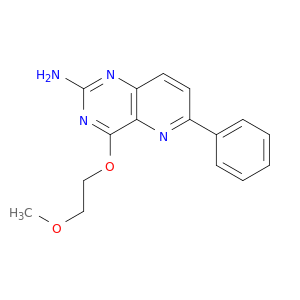 Pyrido[3,2-d]pyrimidin-2-amine, 4-(2-methoxyethoxy)-6-phenyl-