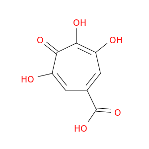 3,4,6-三羟基-5-氧代环庚-1,3,6-三烯-1-甲酸