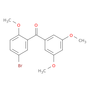 (5-溴-2-甲氧苯基)(3,5-二甲氧苯基)甲酮