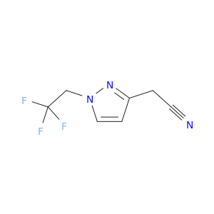 1H-吡唑-3-乙腈,1-(2,2,2-三氟乙基)-