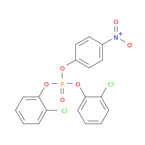 Phosphoric acid, bis(2-chlorophenyl) 4-nitrophenyl ester
