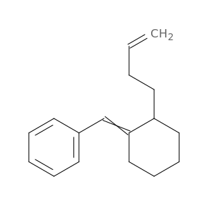 Benzene, [[2-(3-buten-1-yl)cyclohexylidene]methyl]-