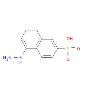 2-Naphthalenesulfonic acid, 5-hydrazino-