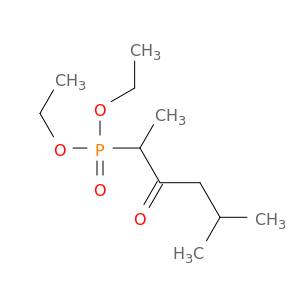 Phosphonic acid, (1,4-dimethyl-2-oxopentyl)-, diethyl ester