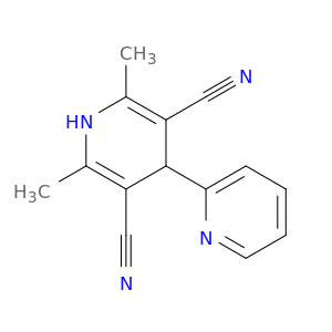 [2,4'-Bipyridine]-3',5'-dicarbonitrile, 1',4'-dihydro-2',6'-dimethyl-