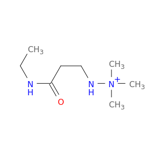 Hydrazinium, 2-[3-(ethylamino)-3-oxopropyl]-1,1,1-trimethyl-