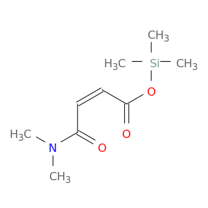 2-Butenoic acid, 4-(dimethylamino)-4-oxo-, trimethylsilyl ester, (Z)-