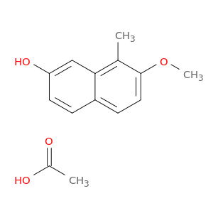 2-Naphthalenol, 7-methoxy-8-methyl-, acetate
