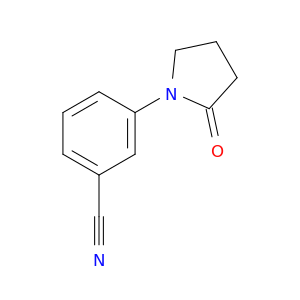 3-(2-Oxopyrrolidin-1-yl)benzonitrile